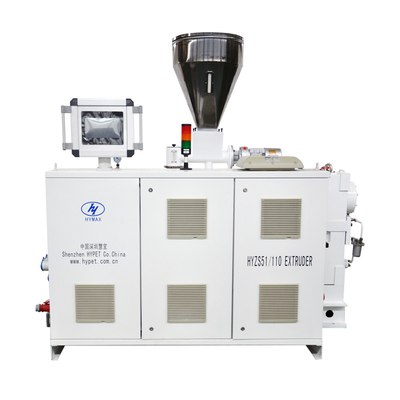 acheter Machine de fabrication de tuyaux ondulés en poudre de PVC à paroi unique avec extrudeuse à double vis conique HYZS51/110 online manufacture