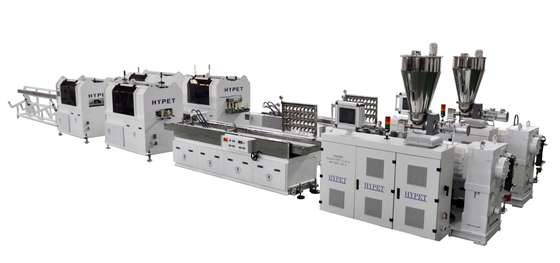 acheter Machine de fabrication de câbles en PVC à double sortie avec ligne de pièces perforées online manufacture