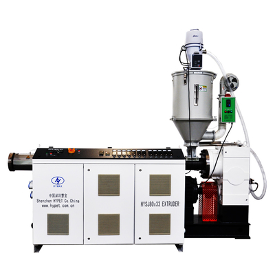 acheter Chine fabrication PVC HDPE PE PPR PS ABS extrudeuse à vis unique SJ65/30 37kw 110kg/h avec boîte de vitesses touqe efficace online manufacture