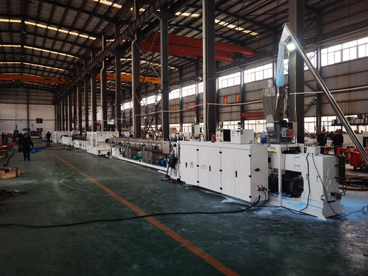 acheter SHENZHEN HYPET Machine à fabriquer des tuyaux en PVC à grande vitesse, ligne de production d'extrusion de tuyaux à remplissage élevé PVC-O online manufacture