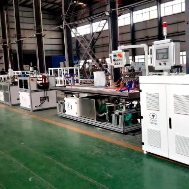 acheter Shenzhen HYPET PVC Corner Bead Trim Angle Profile Extrusion Machine PVC Corner Bead Plastic Products Making Machine Manufacturer online manufacture