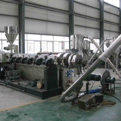 acheter Shenzhen HYPET PVC Pelletizing Line With Twin Conic Extruder / PVC Granules Making With Conic Twin Screw Extruder Machine online manufacture