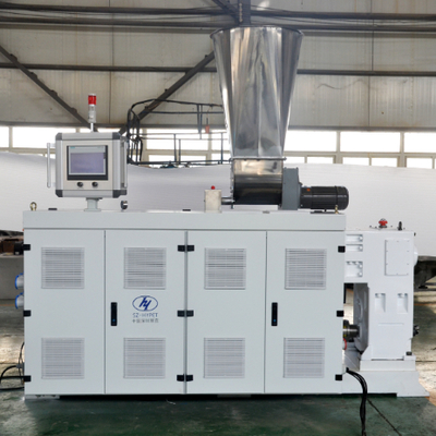 acheter Shenzhen HYPET Higher Output Higher Filler Longer Lifttime Vertical Gear Box Type PVC Extruders Machine online manufacture