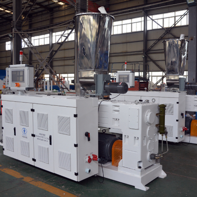 acheter Shenzhen HYPET 65/132 dans 37kw moteur PVC machine d'extrusion extrudeuse à double vis conique online manufacture