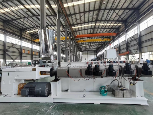 acheter Shenzhen HYPET PS75/38  95/38  125/38 High Efficient And High Speed Parallel Twin Screw Plastic Extruders online manufacture
