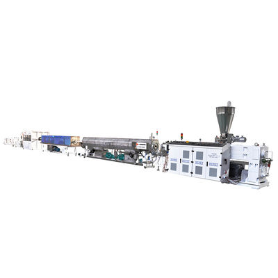 acheter Chaîne de production de tuyaux en PVC avec la sortie de l'extrudeuse 80/156 500kg/h online manufacture