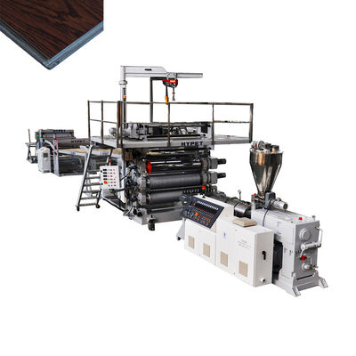 acheter Machine d'extrusion de feuille de plancher de SPC/ligne en plastique de panneau de plancher compoiste de pierre online manufacture