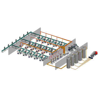 acheter Système d'alimentation centralisé de mélange automatique de PVC pour l'industriel de matière plastique online manufacture