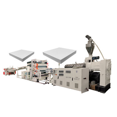 acheter Ligne garantie 600kg/H d'extrusion de conseil de publicité de PVC Wpc de 12months online manufacture