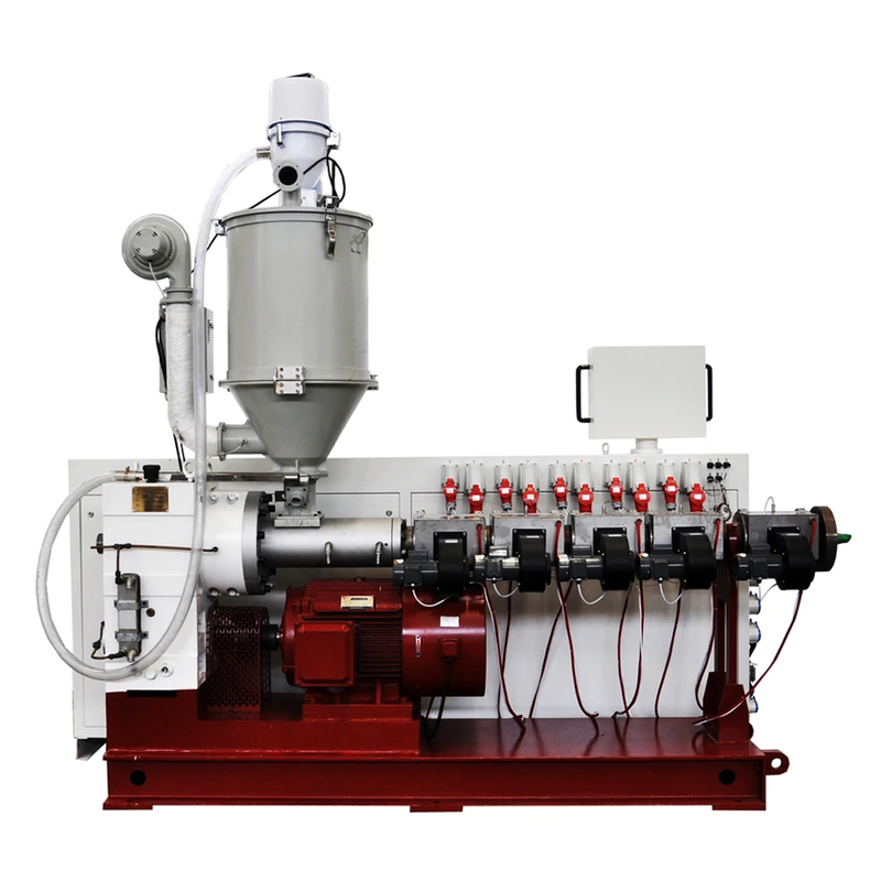 vitesse HYSJ65/33 55kw extrudeuse à vis unique pour tuyaux PPR/PPH Tubes composites PPR à trois couches