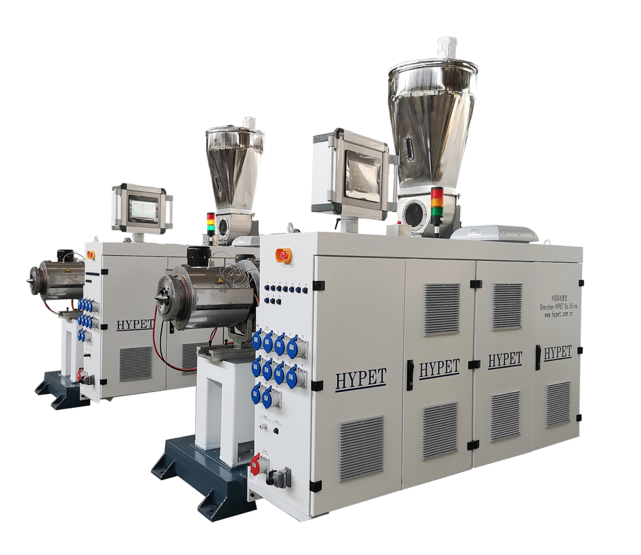 Ligne de production de tuyaux en PVC à extrusion rapide à haute puissance avec extrudeuse ZS65/132 avec 45KW