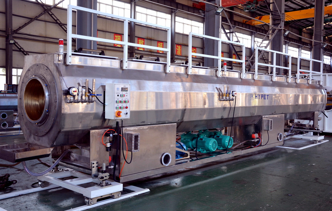 Ligne de production de tuyaux de grande taille en PVC à haute production HYPET315/400/500/630mm Machine de fabrication de tuyaux par ZS92/188 Extrudeuse conique jumelle