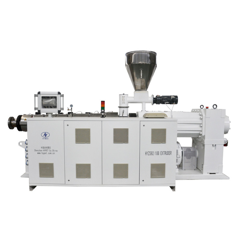 ZS95/188 110kw 1200kg/h Extrudeuse en plastique à double vis à double cône verticale boîte de vitesses de style à couple élevé Pour le matériau en PVC