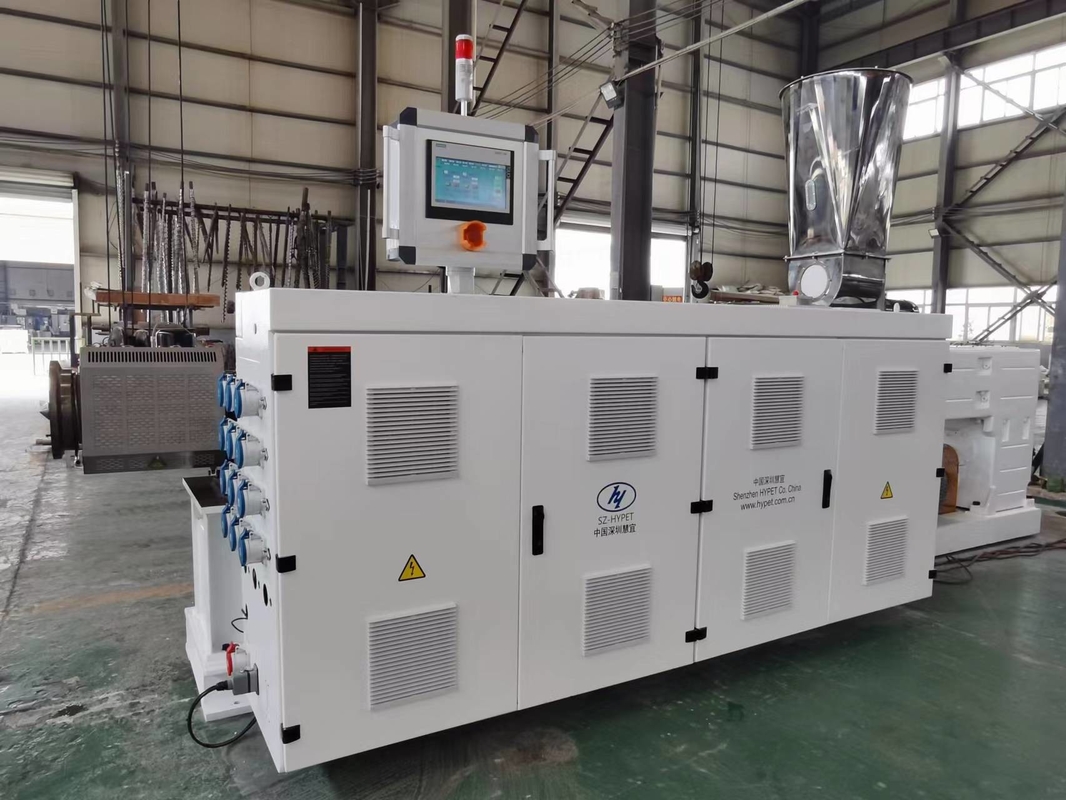 Fabriqué en Chine UPVC CPVC OPVC PVC extrudeuse à double vis parallèle HYPS92/28 avec une capacité de sortie élevée et moins de puissance
