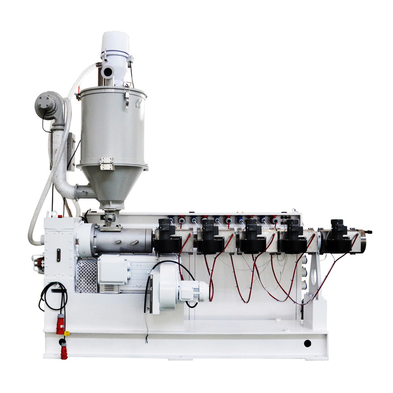 Extrudeuse à vis unique Co-extrusion en plastique PE PPR HDPE pour tuyau à trois couches SJ180/28 avec moteur 160kw et 530kg/h