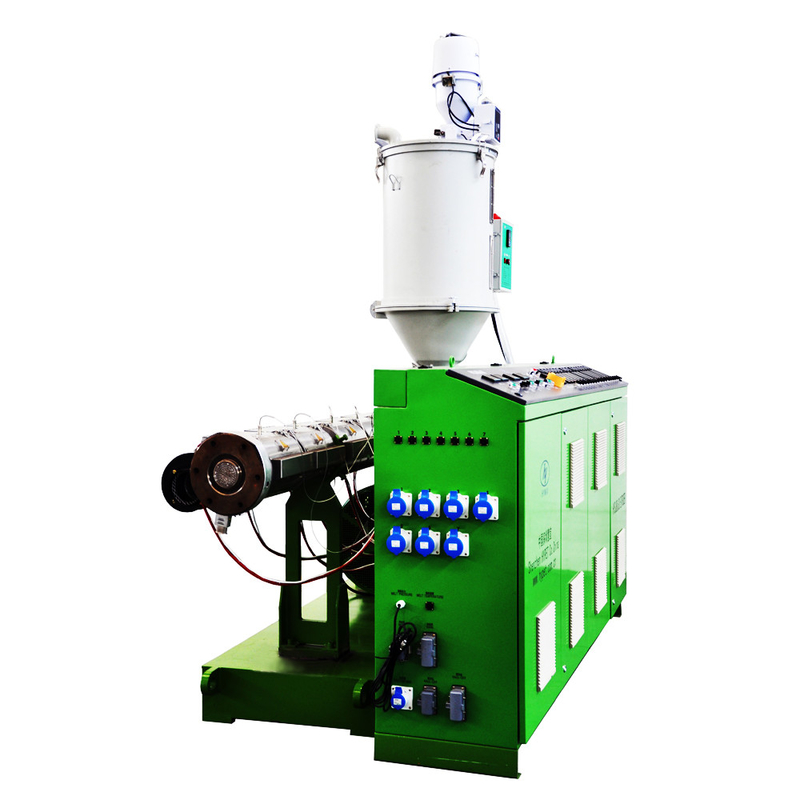 SJ90/28 Moteur de 45 kW 220 kg/h Extrudeuse à vis unique pour PPR PPH tuyau d'eau chaude froide en trois couches double station