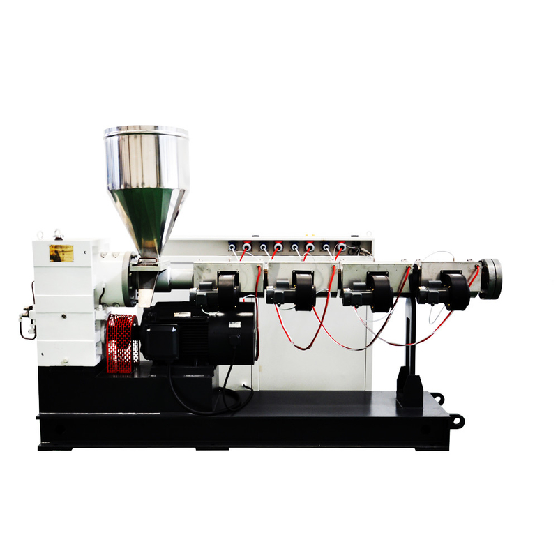 Matériaux de déchets recyclés LDPE HDPE PP Machine d'extrusion plastique à vis unique Extrudeuse SJ75/30 pour profil de tuyau de granulés