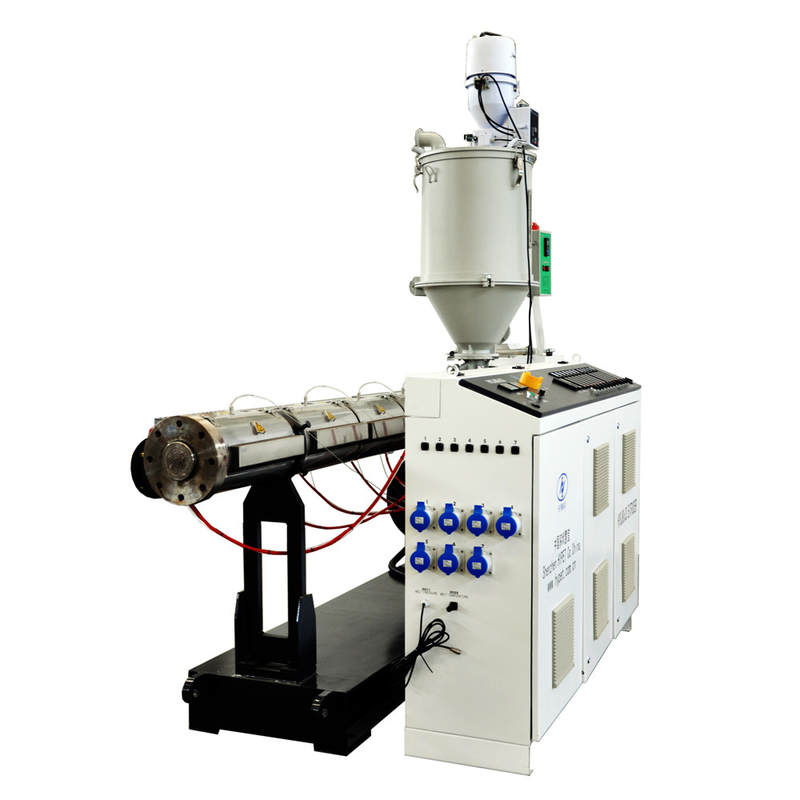 Chine fabrication PVC HDPE PE PPR PS ABS extrudeuse à vis unique SJ65/30 37kw 110kg/h avec boîte de vitesses touqe efficace