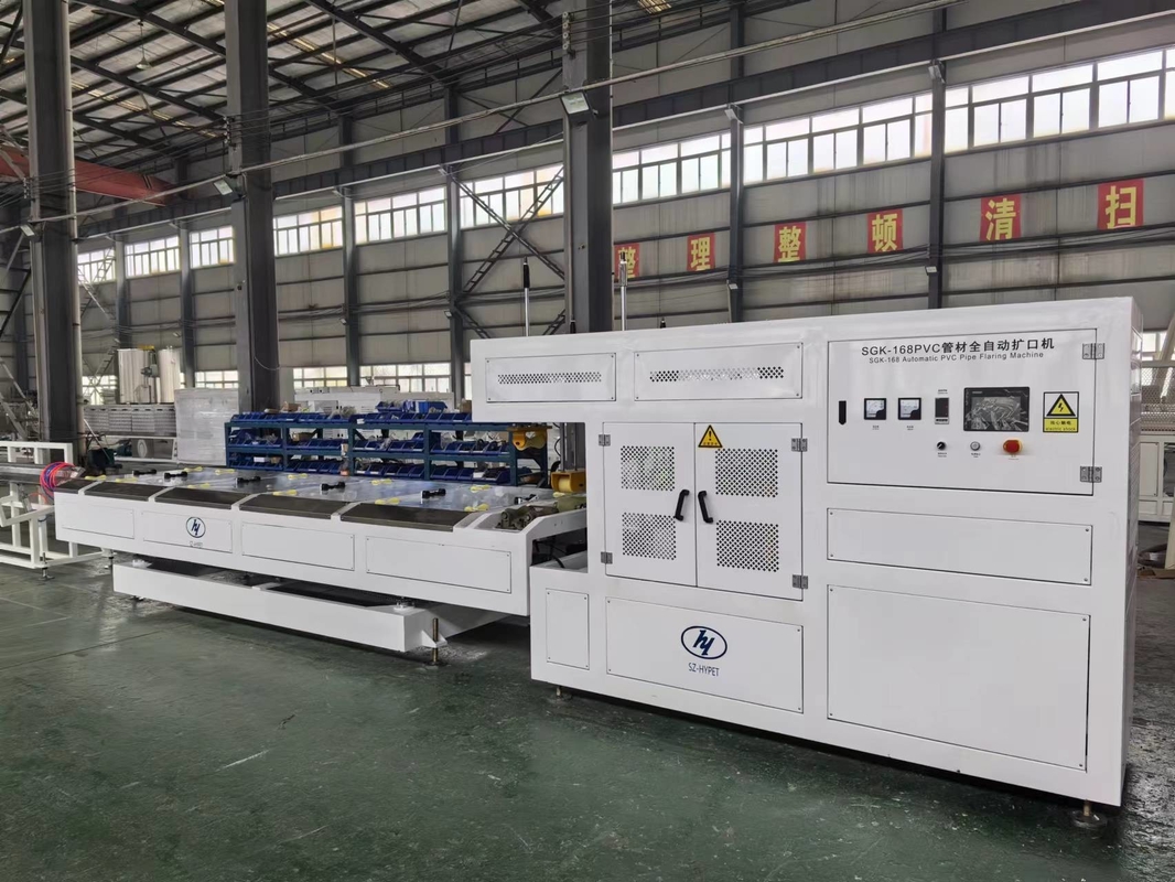 Machine de sonnage de tuyaux en PVC à quatre stations / à double cavité / à tête unique pour les types U et R