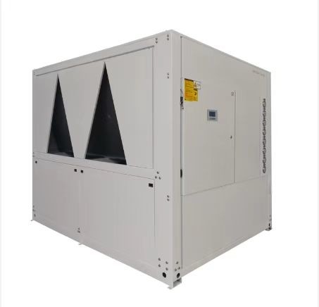 Grand refroidisseur d'eau industriel modèle HYAC-50AF en type de refroidissement par ventilateur