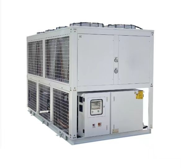 Facile à utiliser Chiller refroidi à l'air de la machine auxiliaire HYSC-100A avec type de vis