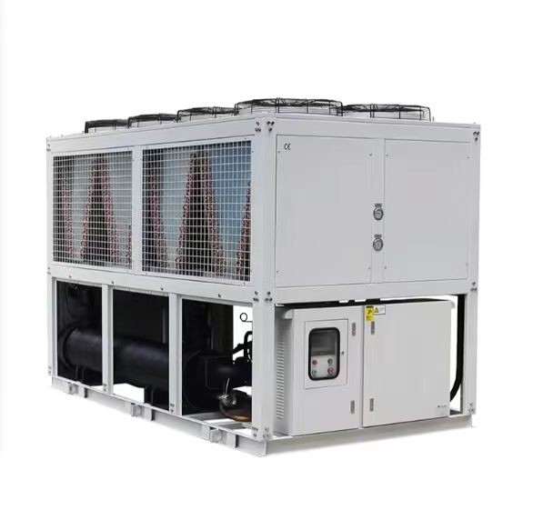 Facile à utiliser Chiller refroidi à l'air de la machine auxiliaire HYSC-100A avec type de vis
