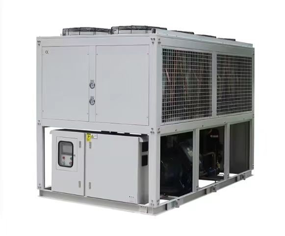 Facile à utiliser Chiller refroidi à l'air de la machine auxiliaire HYSC-100A avec type de vis