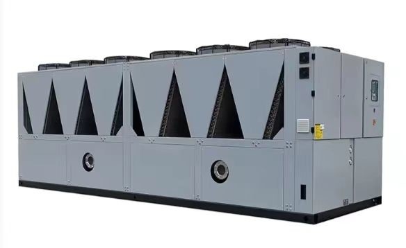 Chiller à eau refroidi à l'air à vis de type machine auxiliaire de grande taille HYSC-200AD