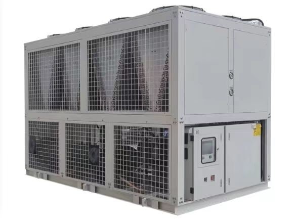Chiller à eau refroidi à l'air à vis de type machine auxiliaire de grande taille HYSC-200AD