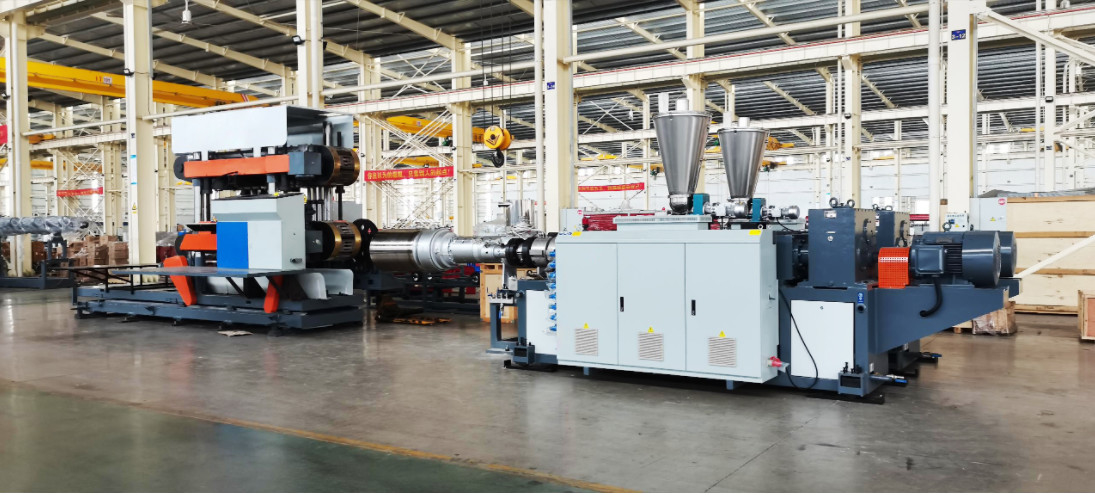 Ligne d'extrusion de tuyaux ondulés à double paroi HYPET personnalisable 200-600 mm avec service d'installation d'ingénieur