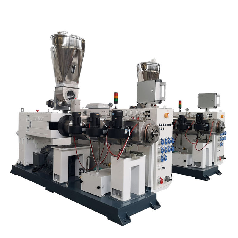 Équipement de production de plastique en PVC à double vis Machine d'extrusion à double vis HYZS80/156 Avec 55kw 550kg/h