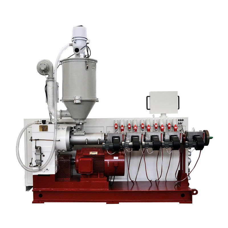 Machine de production de PE HDPE à haute puissance extrudeuse à vis unique pour moteur SJ55/30 de 30 kW de 90 kg/h de puissance