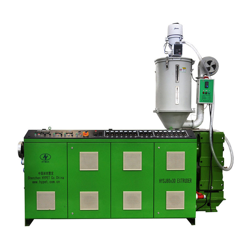 Extrudeuse à vis unique HDPE PE PERT LDPE HYSJ75/33 220 kg/h avec moteur de 75 kW