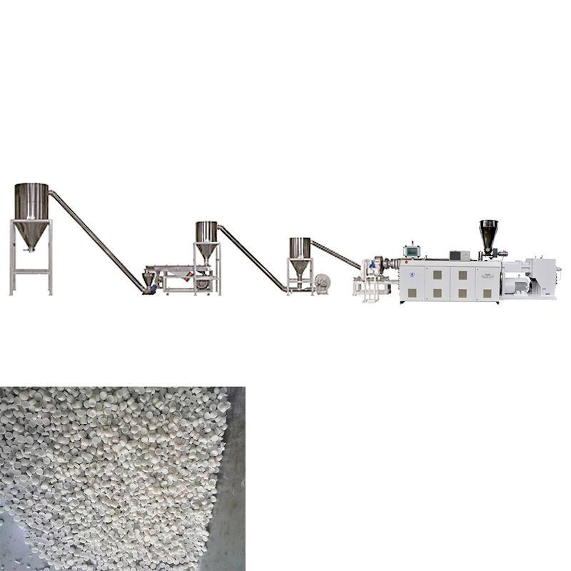 Machine à granulés de PVC de haute capacité ligne de production de granulés de recyclage de PVC pour câble pellets PVC transparents