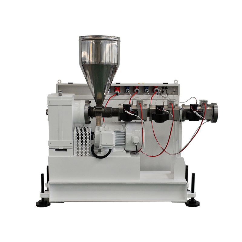 SJ55/28 Extrudeuse à vis unique de refroidissement par air à moteur de 11 kW pour le traitement du polypropylène