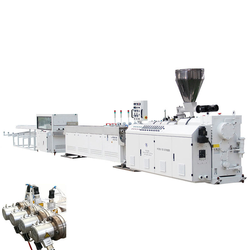 Machine d'extrusion de tuyau de la chaîne de production de tuyau de PVC/PVC 16mm - 32mm dans 4 stations