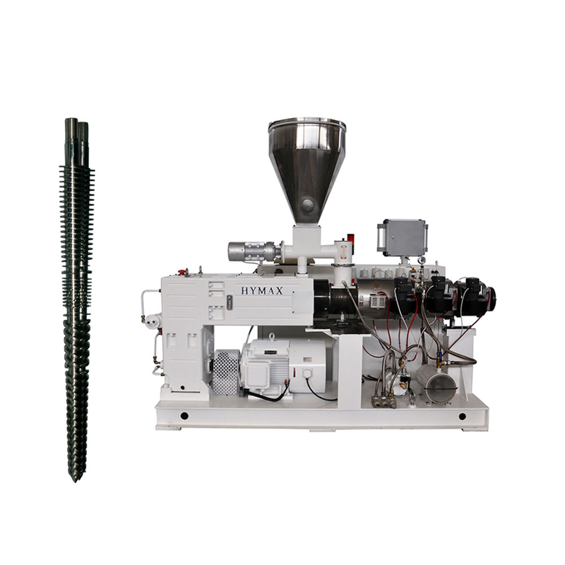 Extrudeuse à double vis conique en PVC en plastique pour 65/132 55/120 51/110 45/100 mm